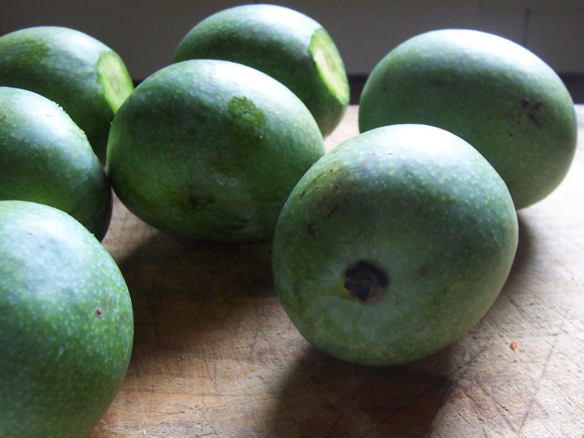 green mangoes 2
